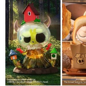 Labubu “Almost Hidden” figurine, NWT Authentic